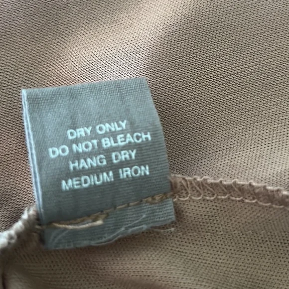 NWT Ryu Anthro Brown Tulle Crochet Knitted Floral Rosette Tie Cutout Dress - M - Picture 12 of 13